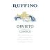 Ruffino Orvieto Classico 2013 Front Label