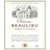 Chateau Beaulieu Comtes de Tastes 2012 Front Label