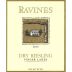 Ravines Dry Riesling 2014 Front Label