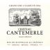 Chateau Cantemerle  2015 Front Label