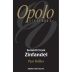 Opolo Summit Creek Zinfandel 2014 Front Label