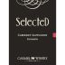 Carmel Selected Cabernet Sauvignon (OU Kosher) 2014 Front Label