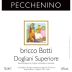 Pecchenino Bricco Botti Dogliani Superiore Dolcetto 2013 Front Label