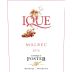 Enrique Foster Ique Malbec 2016 Front Label