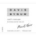 Davis Bynum Jane's Vineyard Pinot Noir 2015 Front Label