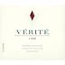 Verite (stained lablel) 1998 Front Label