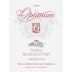 Chateau Bellevue La Foret Optimum 2009 Front Label