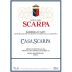 Scarpa Casa Scarpa Barbera d'Asti 2015 Front Label