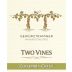 Two Vines Gewurztraminer 2011 Front Label