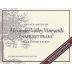 Alexander Valley Vineyards Cabernet Franc 1999 Front Label