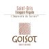Domaine Goisot Saint-Bris Exogyra Virgula 2017 Front Label
