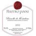 Mastrojanni Brunello di Montalcino 2012 Front Label