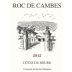 Chateau Roc de Cambes Cotes de Bourg 2012 Front Label