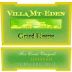 Villa Mt. Eden Grand Reserve Fox Creek Zinfandel 1999 Front Label