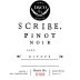 Scribe Estate Pinot Noir 2016 Front Label