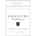 Grassini Family Vineyards and Winery Estate Reserve Cabernet Sauvignon 2010 Front Label