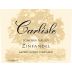 Carlisle Monte Rosso Vineyard Zinfandel 2011 Front Label