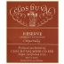 Clos Du Val Reserve Cabernet Sauvignon 1987  Front Label