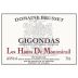 Domaine Brusset Gigondas Les Hauts de Montmirail 2012 Front Label