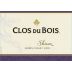 Clos du Bois Shiraz 2009 Front Label