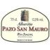 Pazo San Mauro Albarino 2001 Front Label