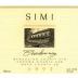 Simi Sonoma County Chardonnay 1997 Front Label