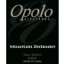Opolo Mountain Zinfandel 2005  Front Label