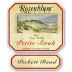 Rosenblum Cellars Petite Sirah Pickett Road 2003 Front Label