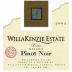 WillaKenzie Estate Kiana Pinot Noir 2001 Front Label