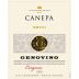Canepa Genovino Carignan 2012 Front Label