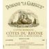 Domaine La Garrigue Cotes du Rhone Cuvee Romaine 2004 Front Label