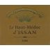 Chateau d'Issan Le Haut-Medoc d'Issan 2006 Front Label