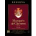 Marques de Caceres Rioja Reserva 2002 Front Label