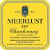 Meerlust Chardonnay 2007 Front Label