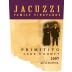 Jacuzzi Primitivo 2007  Front Label
