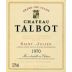 Chateau Talbot Saint-Julien 1970 Front Label