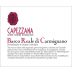 Capezzana Barco Reale di Carmignano 2019  Front Label