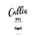 Bodegas Callia Pinot Grigio 2021  Front Label