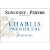 Simonnet-Febvre Chablis Vaillons Premier Cru 2020  Front Label