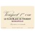 Domaine de la Vougeraie Vougeot Le Clos Blanc de Vougeot Monopole Premier Cru 2019  Front Label