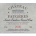 Chateau Faugeres  2000 Front Label