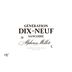 Alphonse Mellot Generation XIX Sancerre Blanc 2018 Front Label