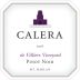 Calera de Villiers Vineyard Pinot Noir 2018  Front Label