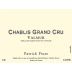 Patrick Piuze Chablis Valmur Grand Cru 2017 Front Label