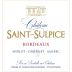 Chateau Saint Sulpice Rouge 2020  Front Label
