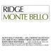 Ridge Monte Bello (1.5 Liter Magnum) 2015 Front Label