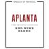 Aplanta Red Blend 2019  Front Label