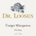 Dr. Loosen Urziger Wurzgarten Alte Reben Riesling Grosses Gewachs 2017  Front Label