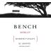 Bench Knights Valley Merlot 2019  Front Label