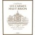 Chateau Les Carmes Haut Brion  2018  Front Label